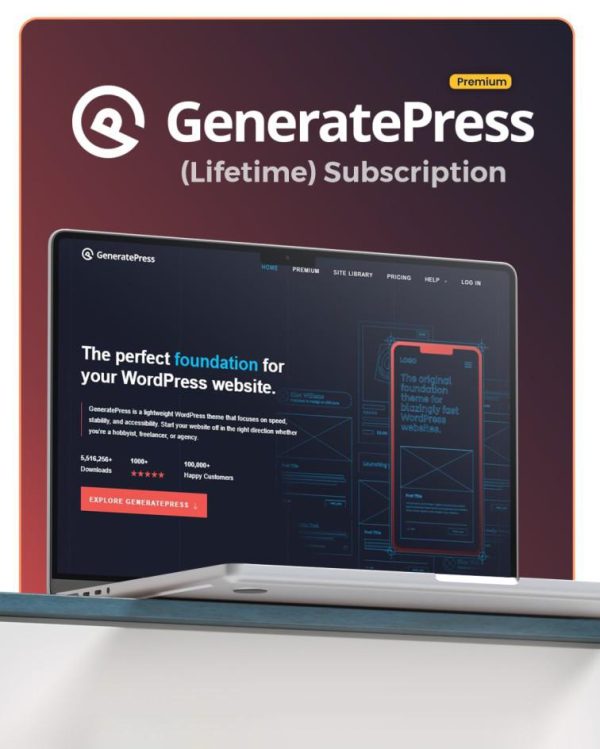 Generatepress Premium Theme (Lifetime)